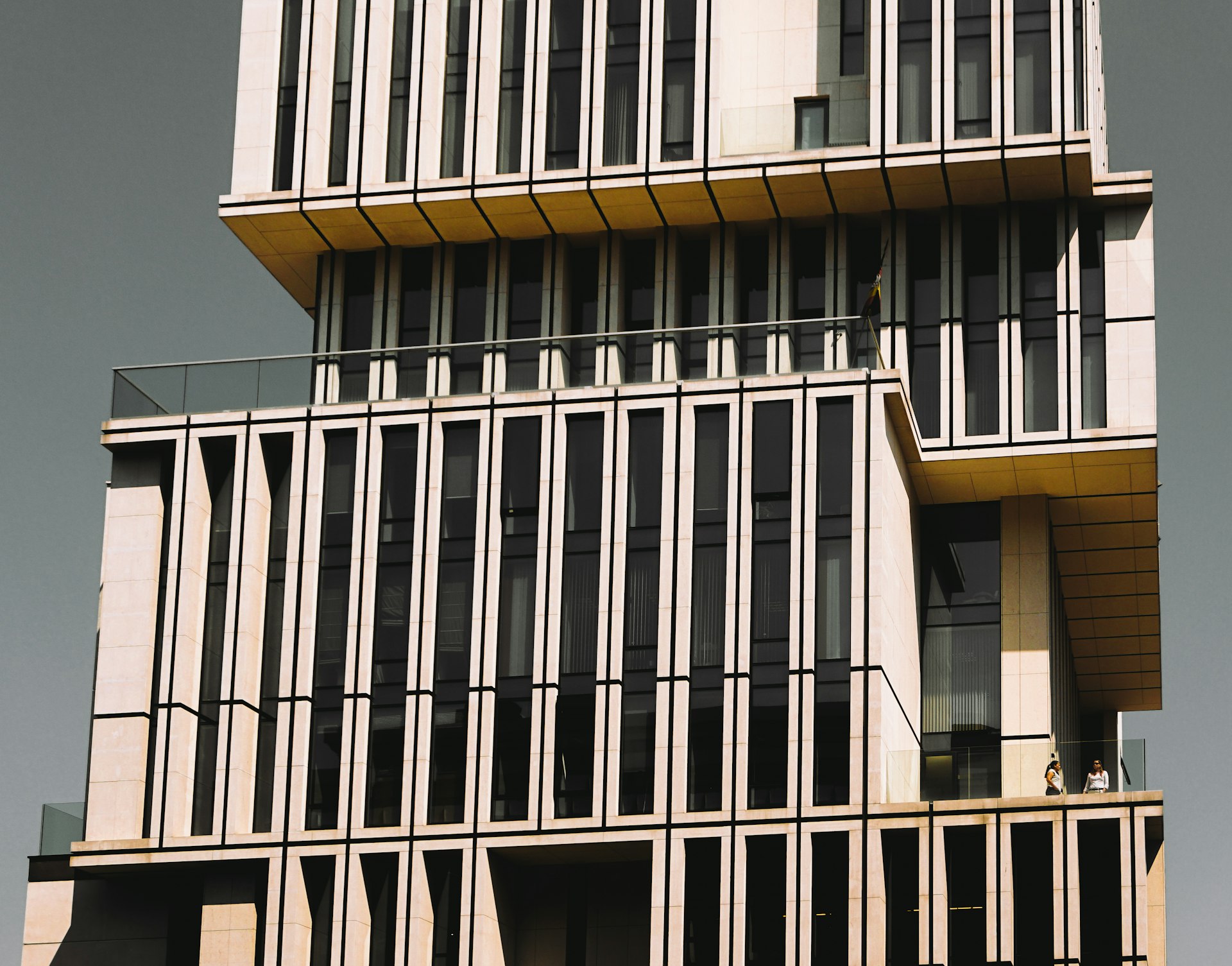 white 4-storey building